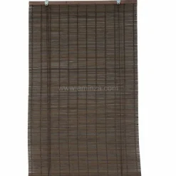 Store enrouleur à lattes (40 x 130 cm) Bambou Chocolat