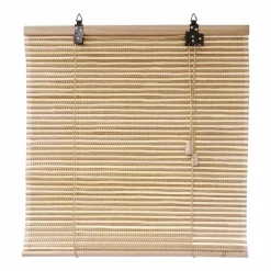 Store enrouleur à lattes (120 x 180 cm) Bambou Beige