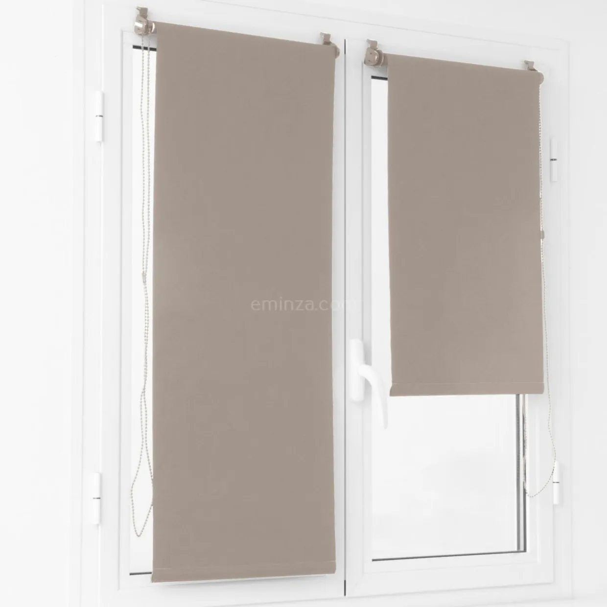 Store enrouleur occultant Uni (45 x 90 cm) Beige