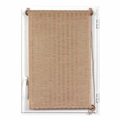 Store enrouleur tamisant (60 x 180 cm) Rayures Beige