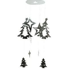Suspension Attrape-rêve de Noël (H97 cm) Argent