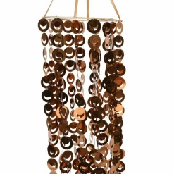 Suspension de fête (H180 cm) Abat jour Cuivre