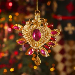 Suspension de Noël (H12 cm) Bijou précieux Figue