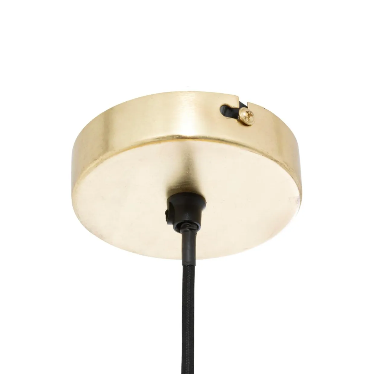 Suspension luminaire métal (56 x 42 cm) Arlo Or