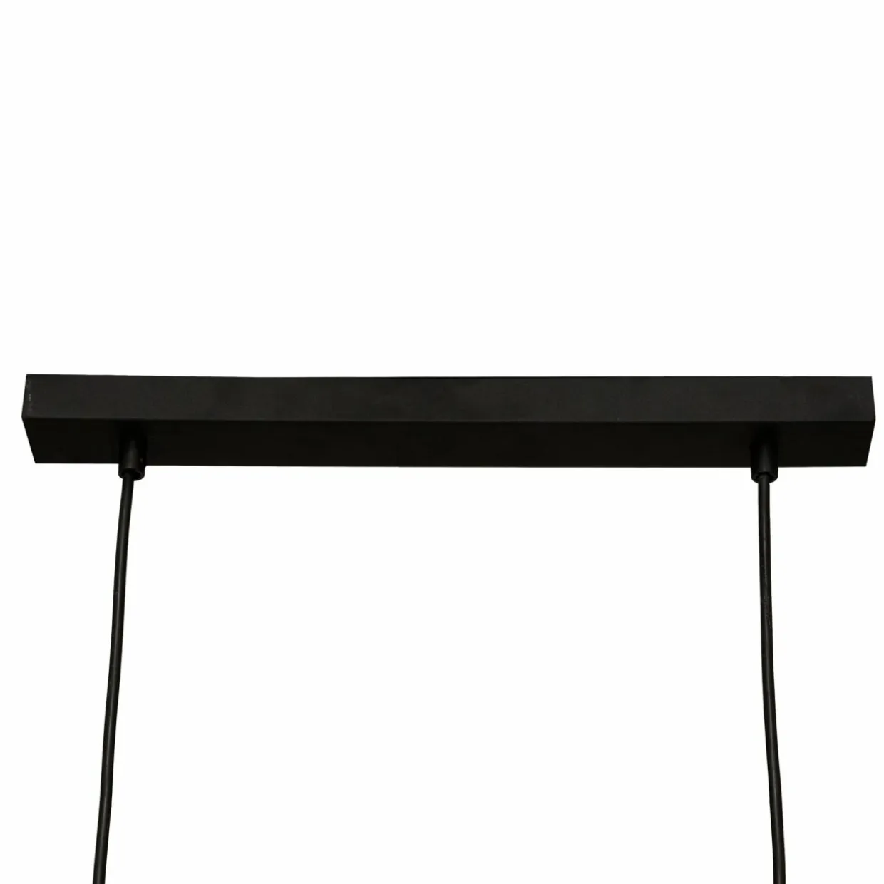 Suspension lumineuse bois acacia (L70 x H120 cm) Edena Noir