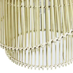 Suspension lumineuse design en bambou (H36 cm) Alicante Naturel