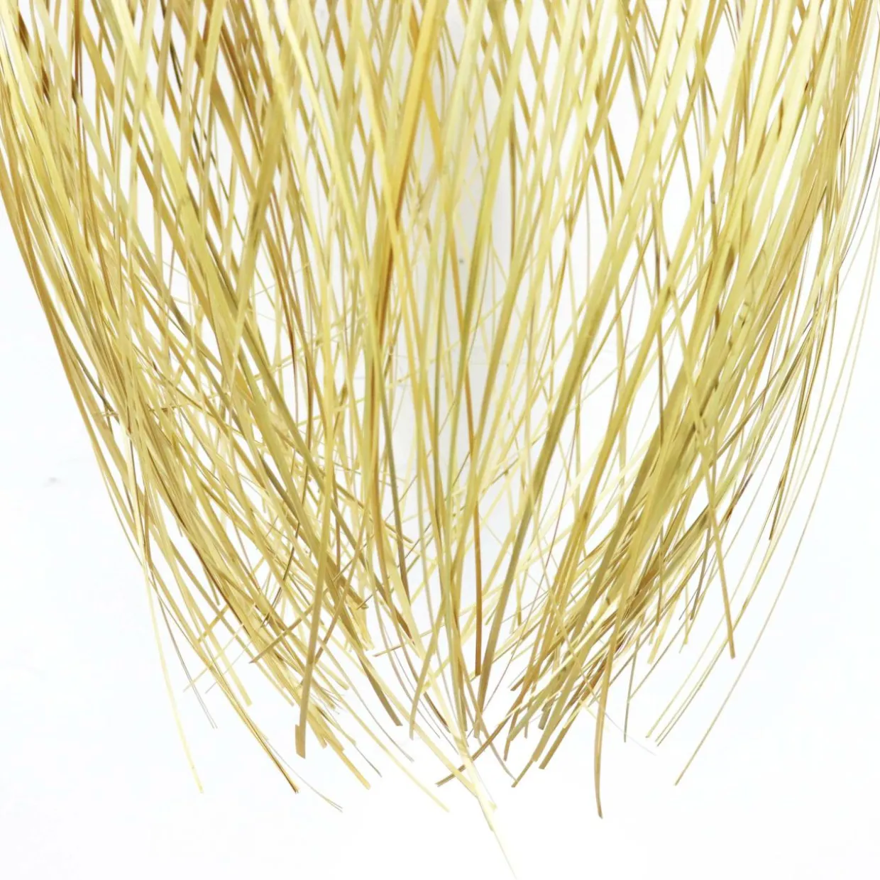 Suspension lumineuse à franges en bambou (H70 cm) Huelva Naturel