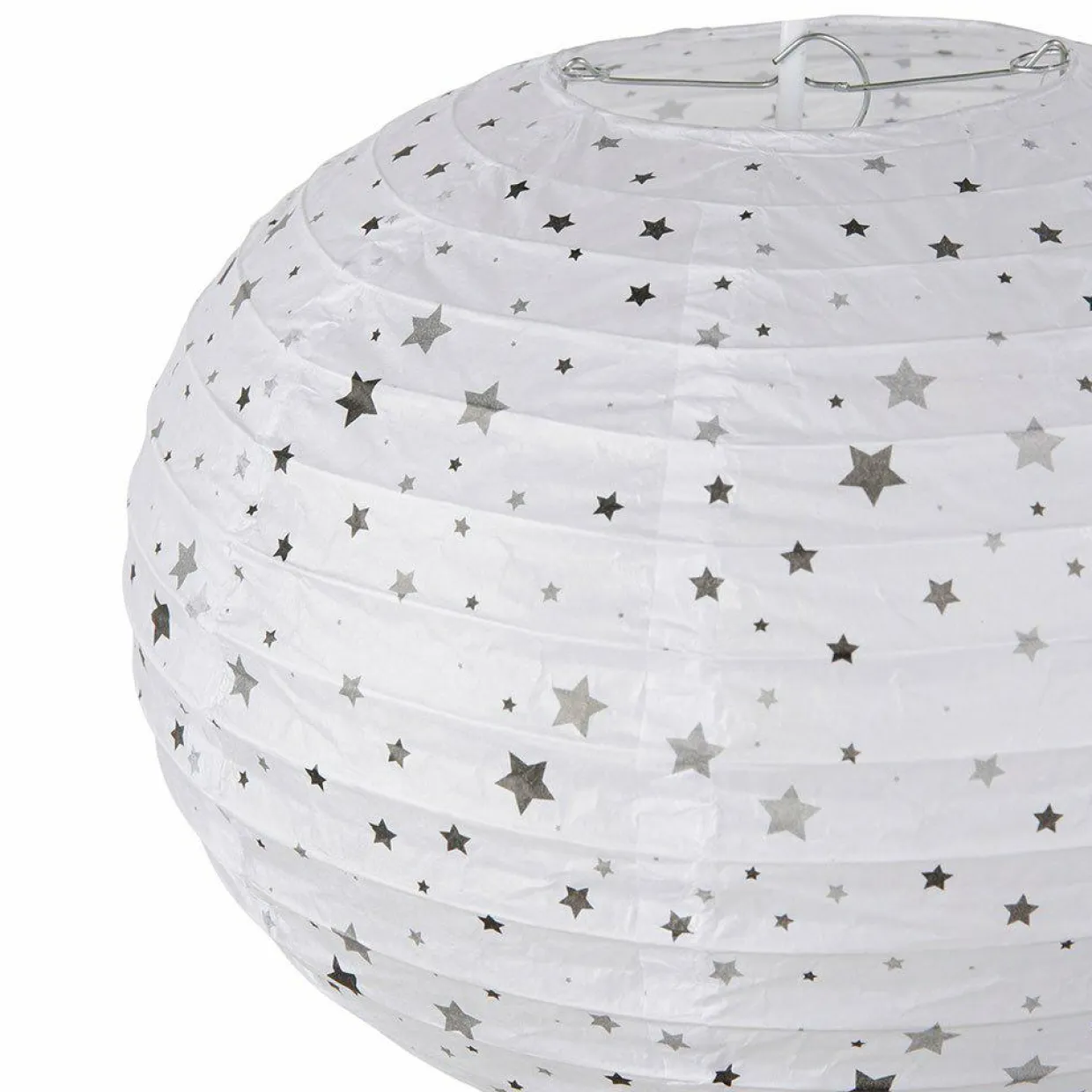Suspension Montgolfière papier (D30 cm) Stars Multicolore