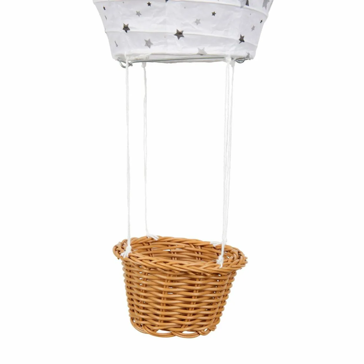 Suspension Montgolfière papier (D30 cm) Stars Multicolore