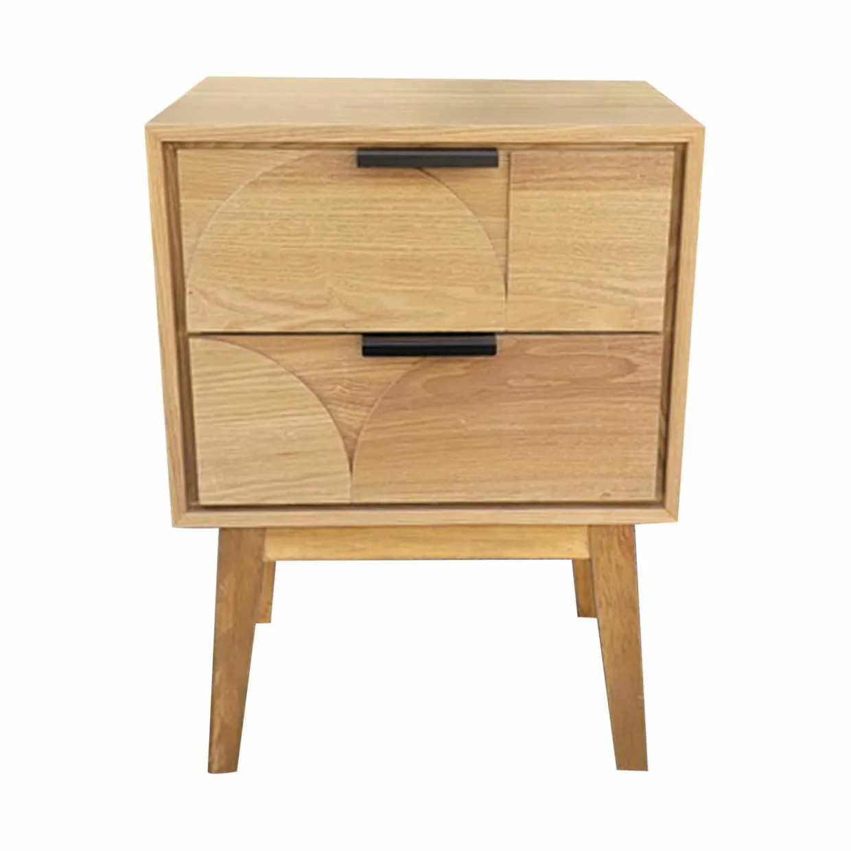 Table d'appoint bois (H60 cm) Double Hanoï Naturel
