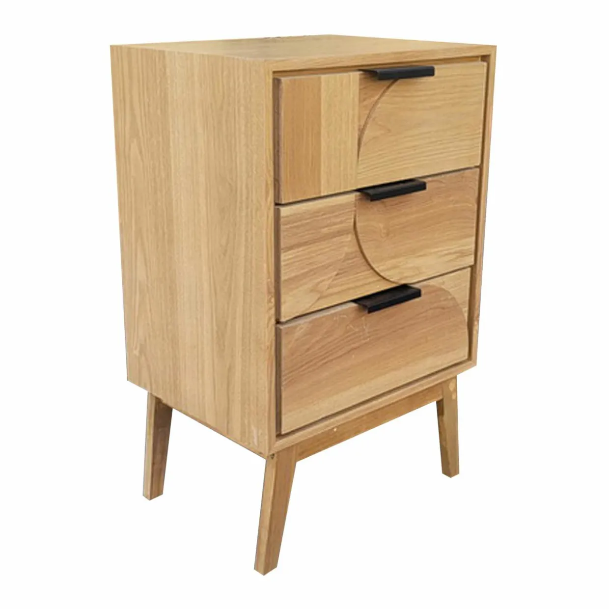 Table d'appoint en bois (H65 cm) Hanoï Naturel