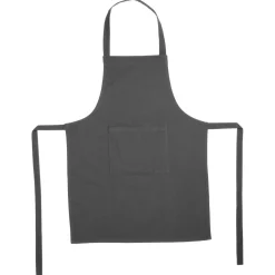 Tablier avec poche Uni Anthracite