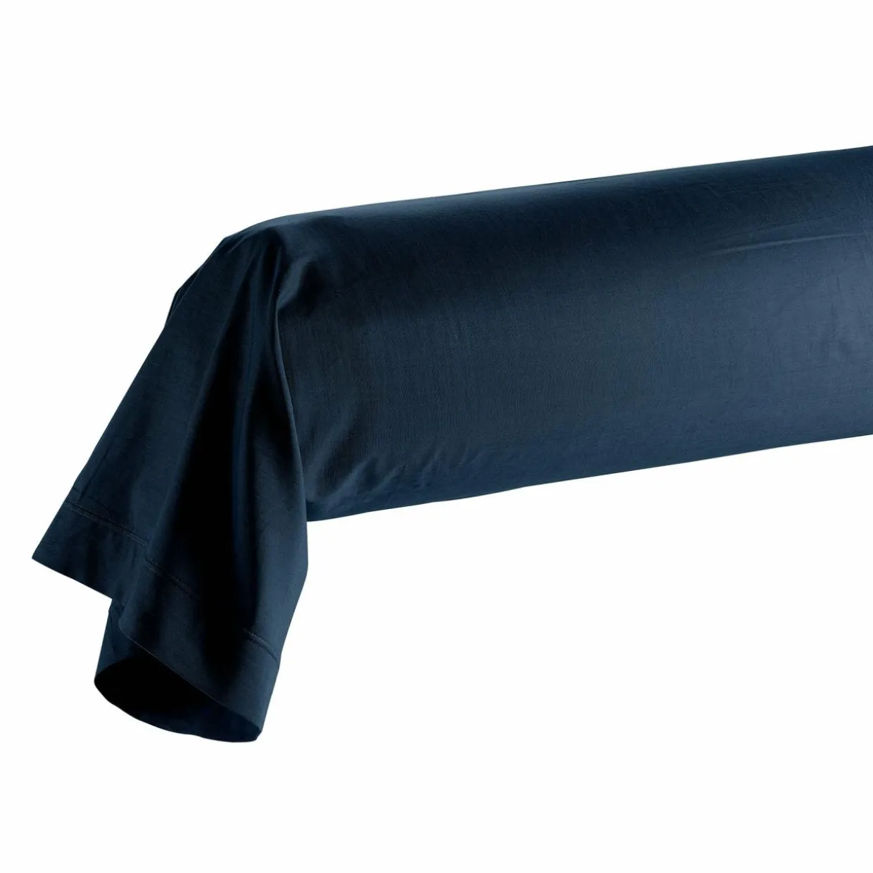 Taie de traversin coton bio (L185 cm) Biolina Bleu nuit