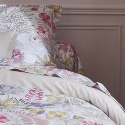 Taie de traversin satin de coton (L200 cm) Anaïs Multicolore