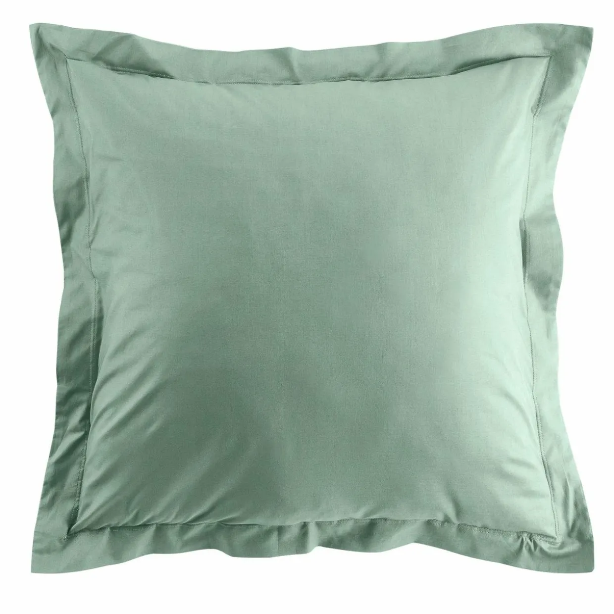 Taie d'oreiller carrée coton bio (63 x 63 cm) Biolina Vert sauge