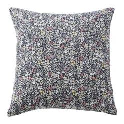 Taie d'oreiller carrée gaze de coton (60 x 60 cm) Elya Violet