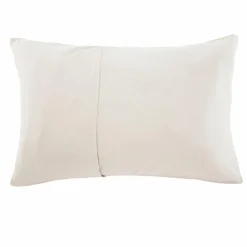 Taie d'oreiller quadruple gaze de coton (50 x 80 cm) Victoria x Gaïa Beige Pampa