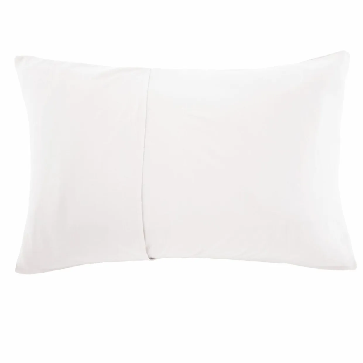 Taie d'oreiller quadruple gaze de coton (50 x 80 cm) Victoria x Gaïa Blanc chantilly