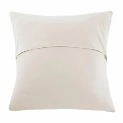 Taie d'oreiller quadruple gaze de coton (60 x 60 cm) Victoria x Gaïa Beige pampa