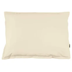 Taie d'oreiller rectangulaire percale de coton (50 x 80 cm) Cali Beige