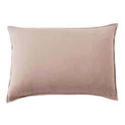 Taie d'oreiller rectangulaire lyocell Tencel™ lavé (50 x 70 cm) Olivia Rose blush