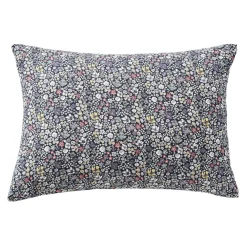 Taie d'oreiller rectangulaire gaze de coton (50 x 70 cm) Elya Violet
