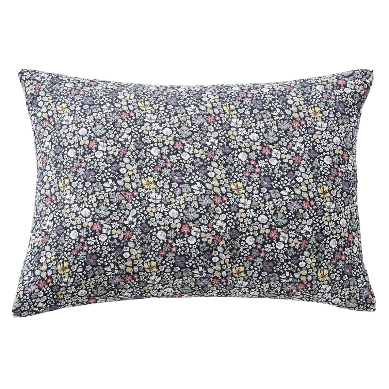 Taie d'oreiller rectangulaire gaze de coton (50 x 70 cm) Elya Violet