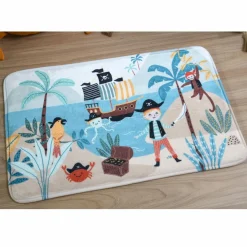 Tapis antidérapant (75 cm) Edouard Multicolore