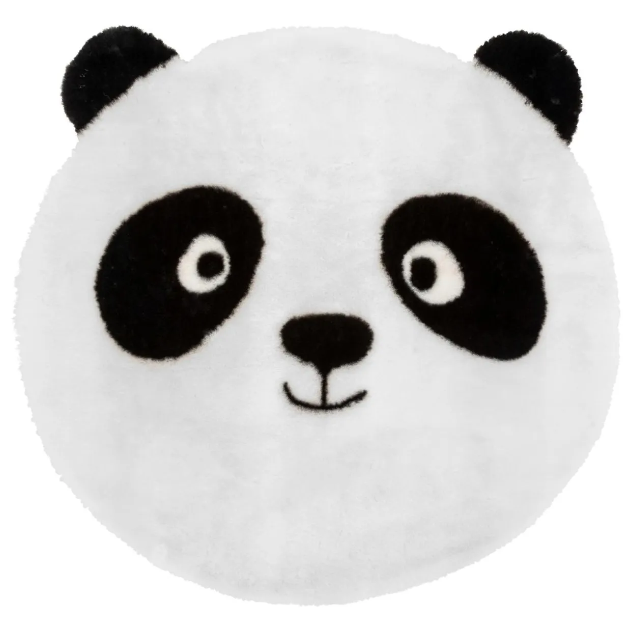 Tapis antidérapant enfant (100 cm) Panda Blanc