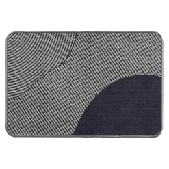 Tapis antidérapant velours (40 x 60 cm) Dune Gris