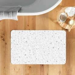 Tapis de bain antidérapant (120 x 50 cm) Splash Gris