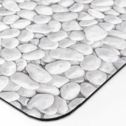 Tapis de bain antidérapant (50 x 120 cm) Leandra Gris