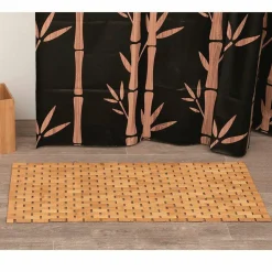 Tapis de bain caillebotis (46 x 99 cm) Bambou Beige