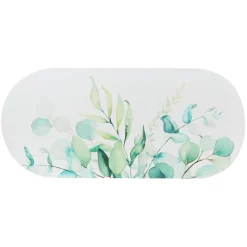 Tapis de bain caoutchouc naturel antidérapant (45 x 100 cm) Eden Garden Vert