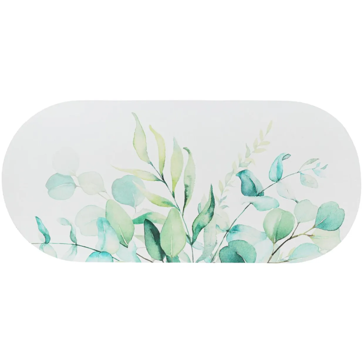 Tapis de bain caoutchouc naturel antidérapant (45 x 100 cm) Eden Garden Vert