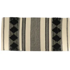 Tapis de bain coton (45 x 90 cm) New Delhi Noir