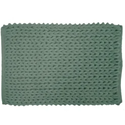 Tapis de bain en coton (50 x 80 cm) Ariel Vert cèdre