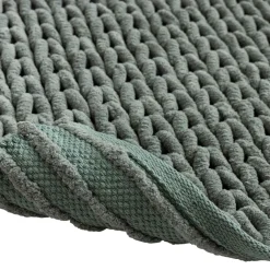 Tapis de bain en coton (50 x 80 cm) Ariel Vert cèdre