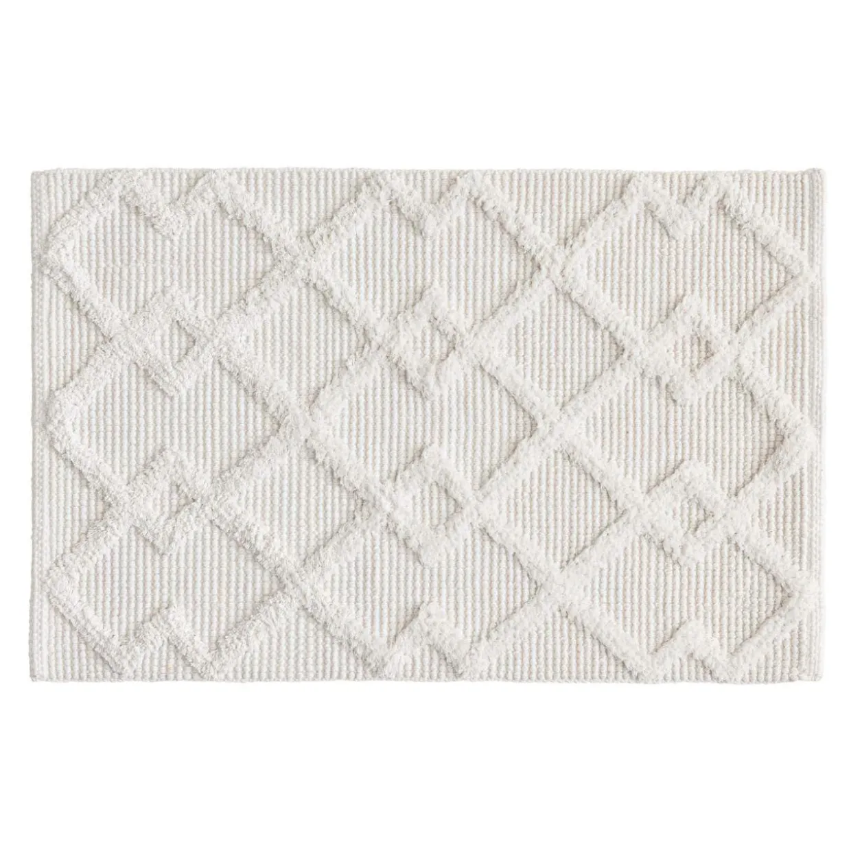 Tapis de bain en coton (50 x 80 cm) Otis Beige