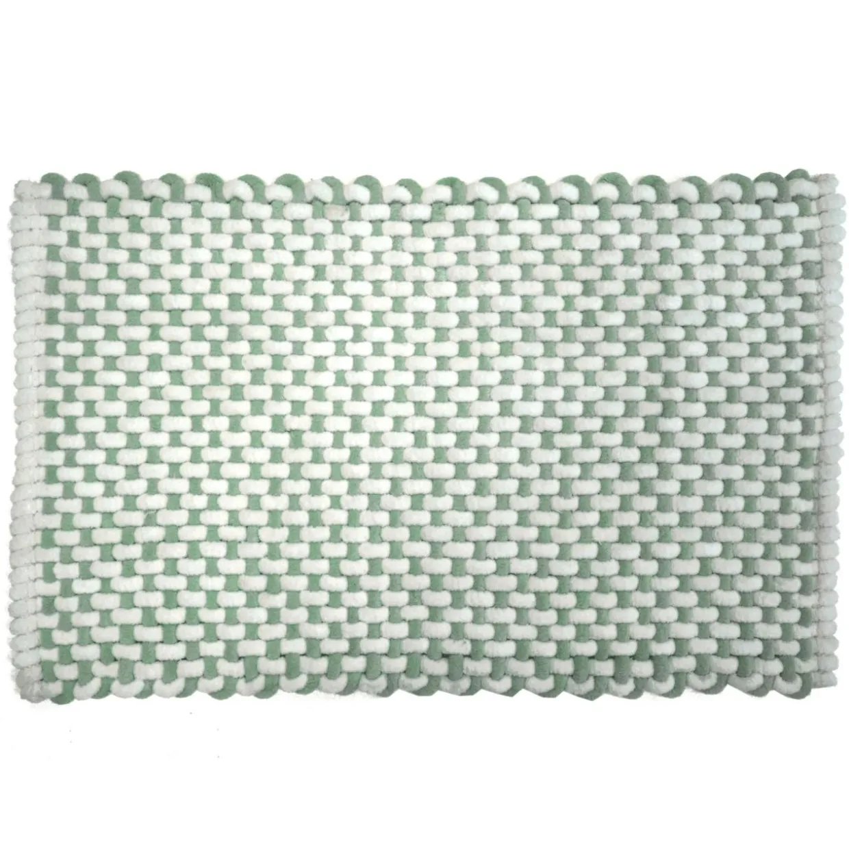 Tapis de bain en coton (50 x 80 cm) Rafael Vert cèdre