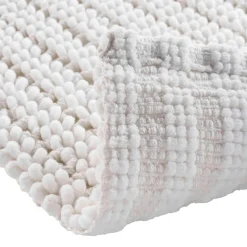 Tapis de bain en coton (50 x 80 cm) Voltis Blanc