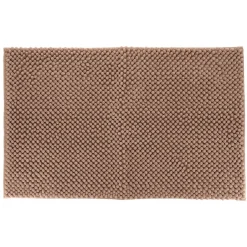 Tapis de bain microfibre (50 x 80 cm) Boules Cappuccino
