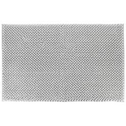 Tapis de bain microfibre (50 x 80 cm) Boules Gris Clair
