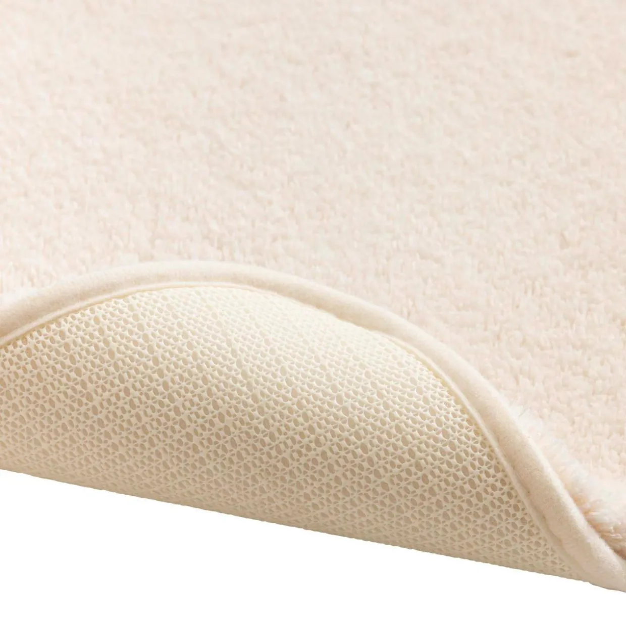 Tapis de bain microfibre (50 x 80 cm) Mael Ecru
