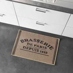 Tapis de cuisine (50 x 80 cm) Troquet Beige