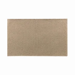 Tapis de salon coton (50 x 80 cm) Alivia Camel