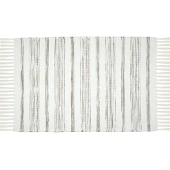 Tapis de salon coton (60 x 90 cm) Joanny Beige