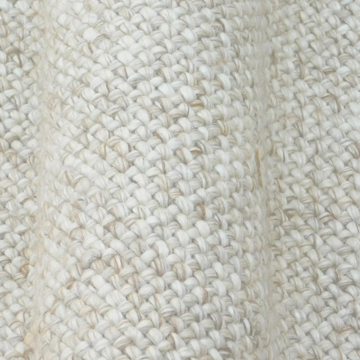 Tapis de salon rectangulaire laine tissée (140 x 200 cm) Jacks Beige