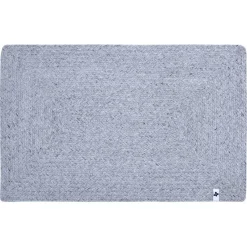 Tapis d'extérieur rectangulaire (50 x 80 cm) Pablo Noir cendré