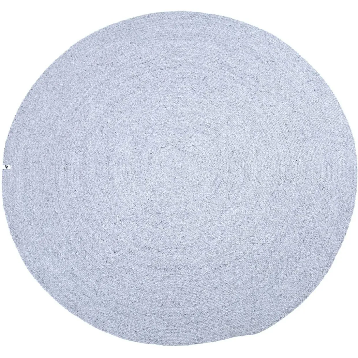 Tapis d'extérieur rond (D160 cm) Pablo Noir cendré